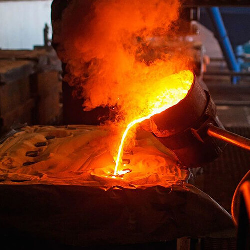 Применение карбюризатора для цементации металлических элементов